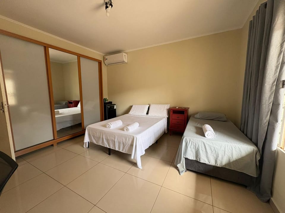 Bedroom, wardrobe, air conditioner