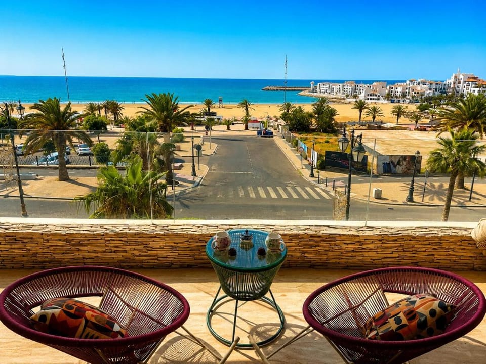 2BR Beachfront Stylish Apartment in Agadir Apartment in Agadir