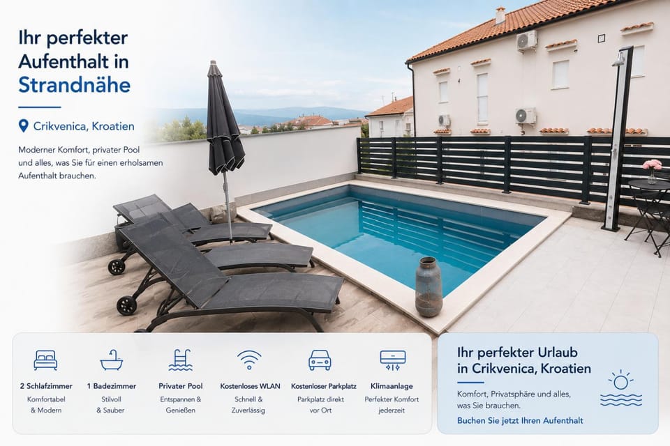 Adria Retreat Apartment in Crikvenica