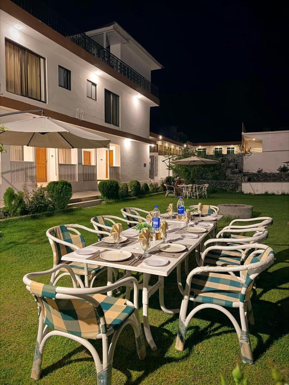 Property building, Garden