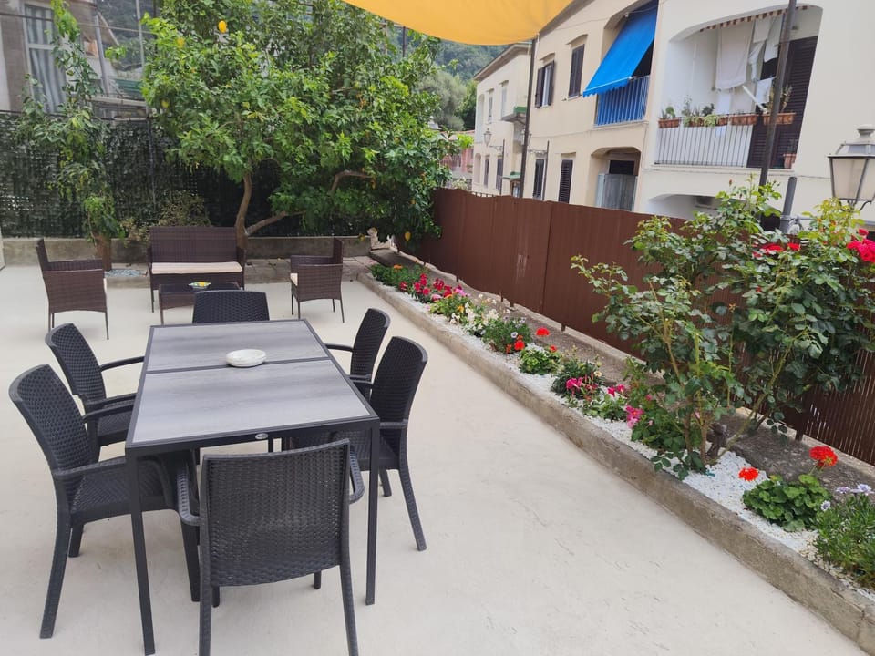 Patio, Spring, Garden, Dining area, Garden view