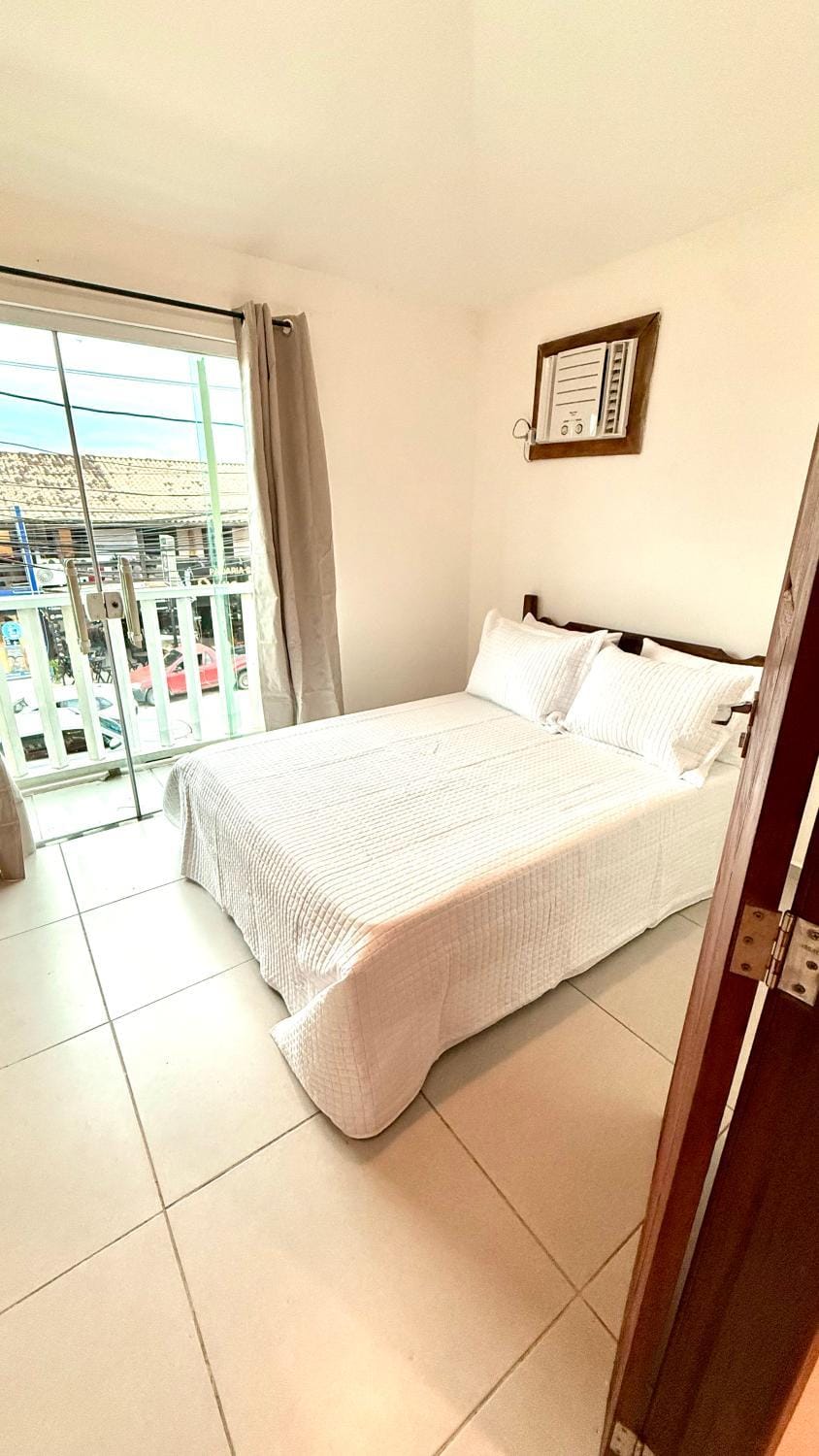 Bed, View (from property/room), Photo of the whole room, Bedroom, air conditioner