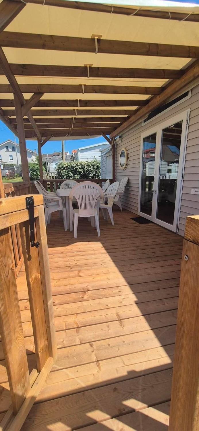 Mobil-home Confort vue horizon Mer chez Nono et Alex Campground/ 
RV Resort in Le Portel