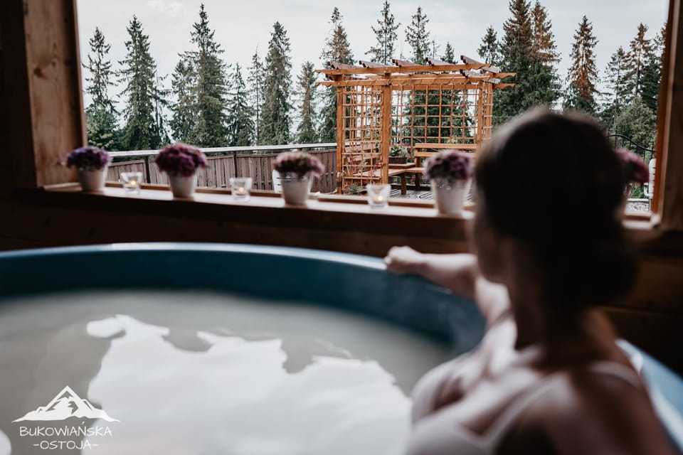 Bukowiańska Ostoja Jacuzzi Sauna i Balia w Ofercie, 60m od Wyciągów Apartment in Lesser Poland Voivodeship