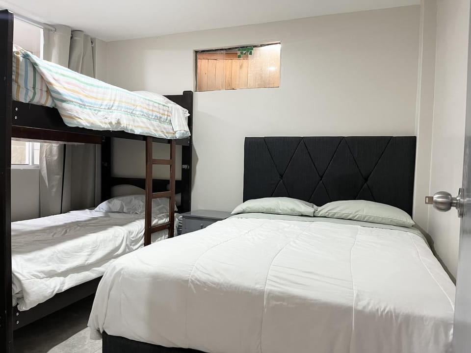 Bed, Photo of the whole room, Bedroom, bunk bed