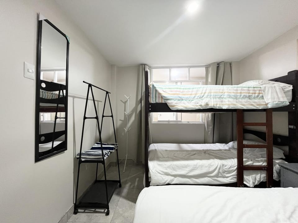 Bed, Photo of the whole room, Bedroom, bunk bed