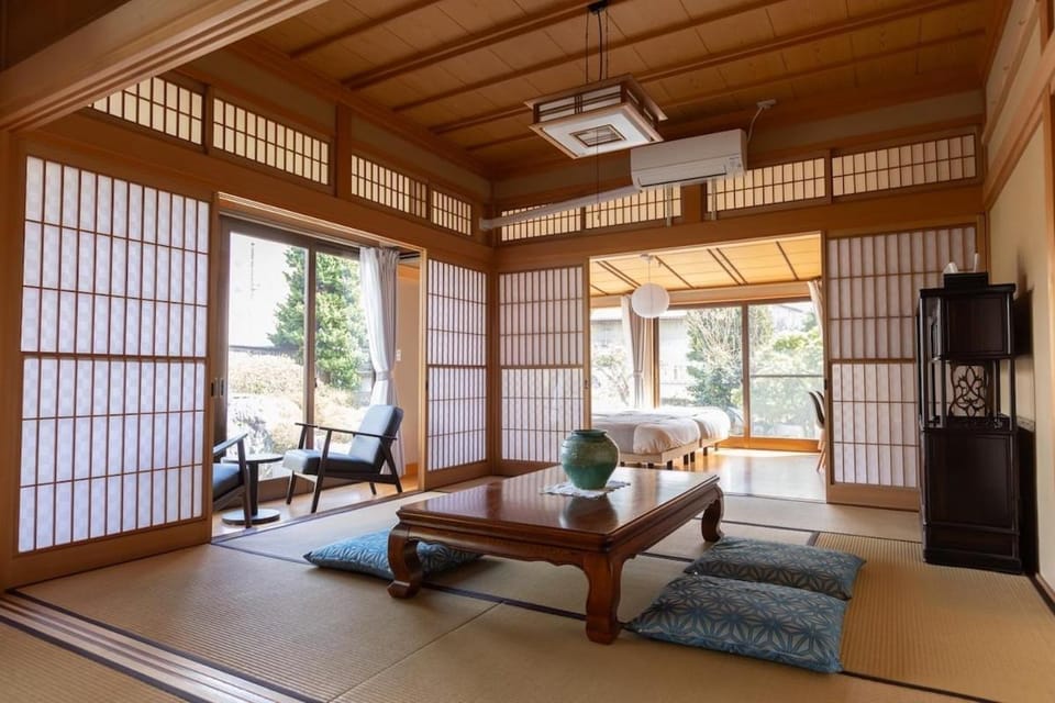 ファミリーのための一棟貸切プライベート空間と静かな日本庭園と無料駐車場つき House in Nagano Prefecture