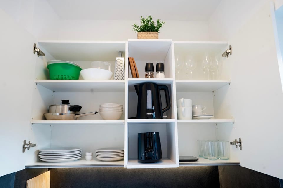 Kitchen or kitchenette, kitchen