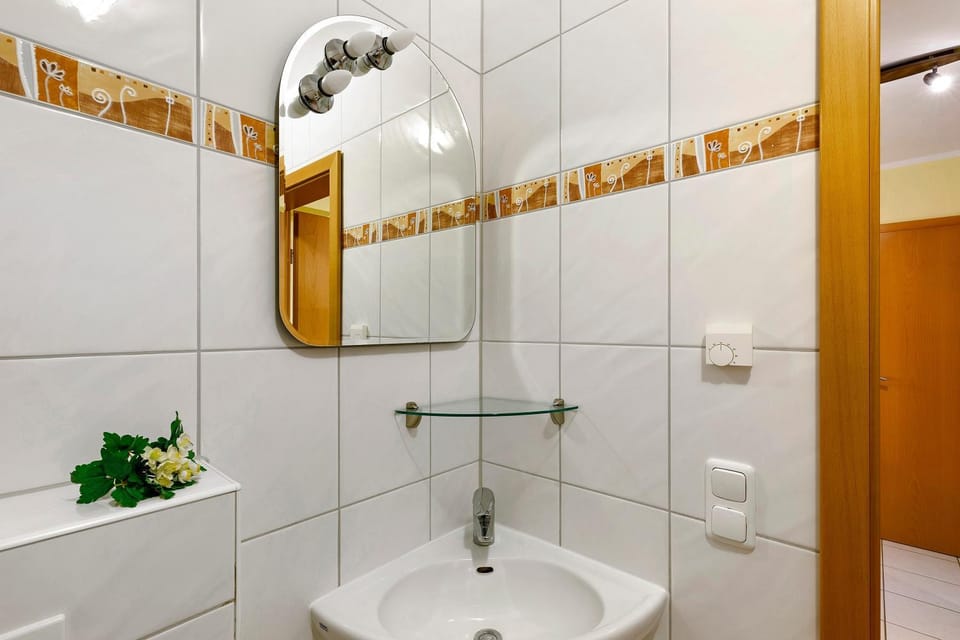 Bathroom, Living room