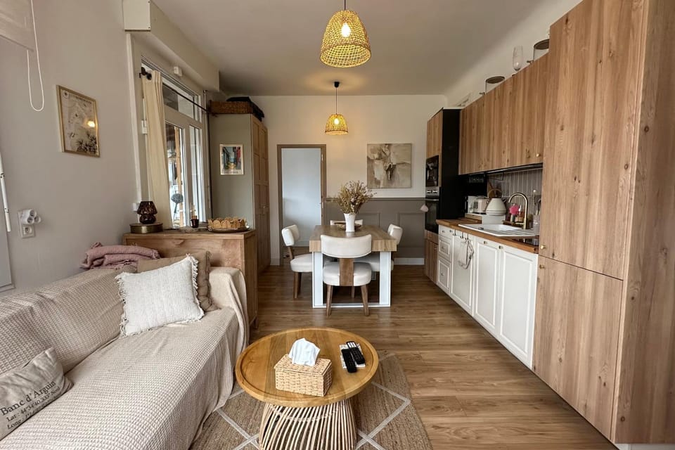 Apartment with a large terrace in Biganos Apartment in Biganos