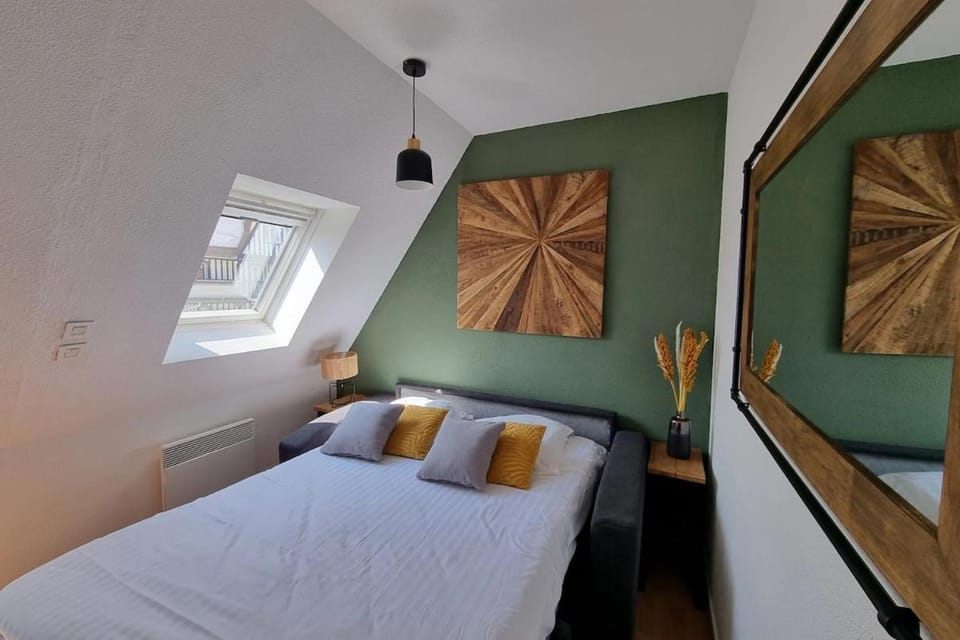 Studio comfy, accès direct plage, piscine, tennis Apartment in Cabourg