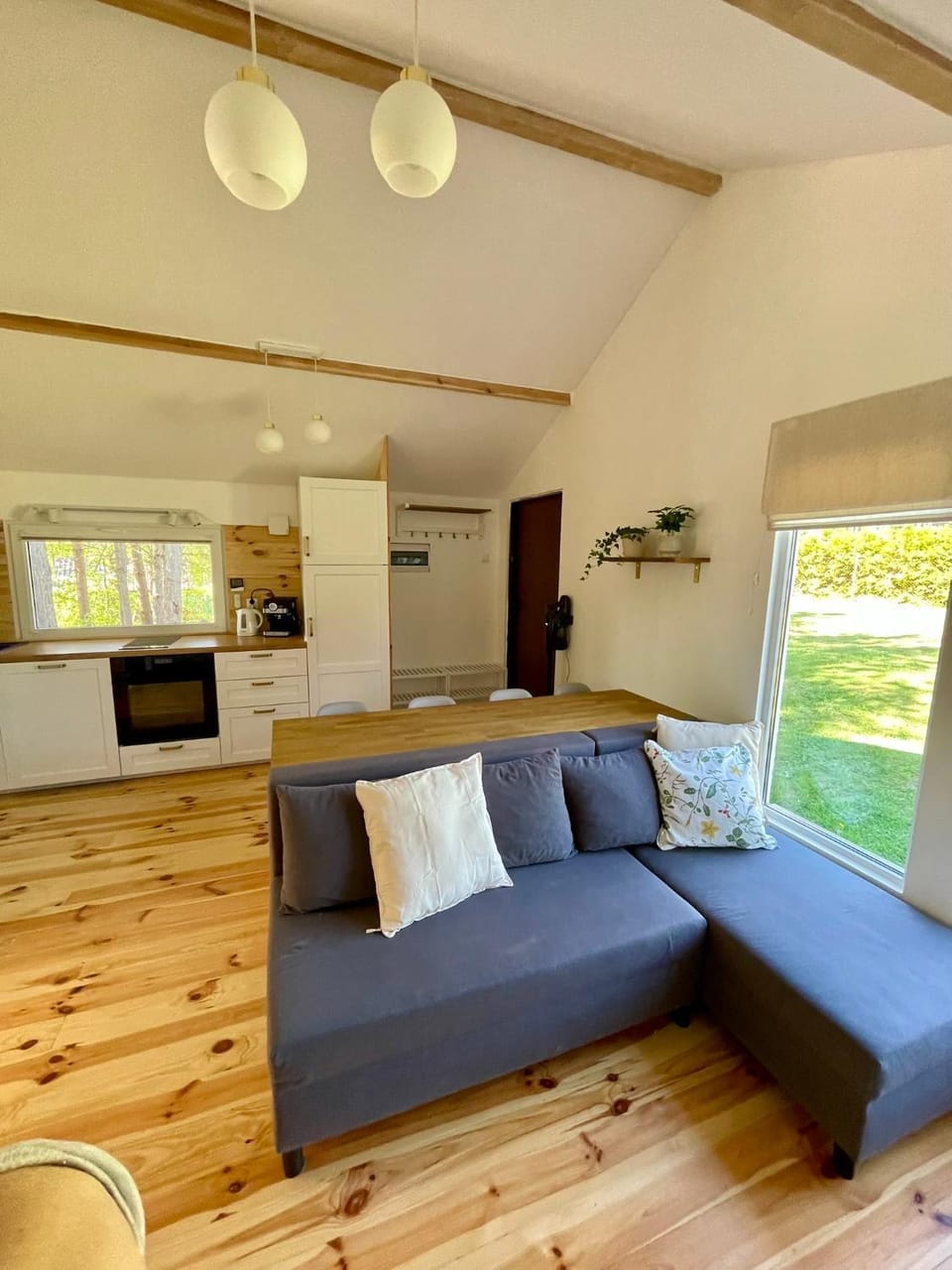 Kitchen or kitchenette, Living room