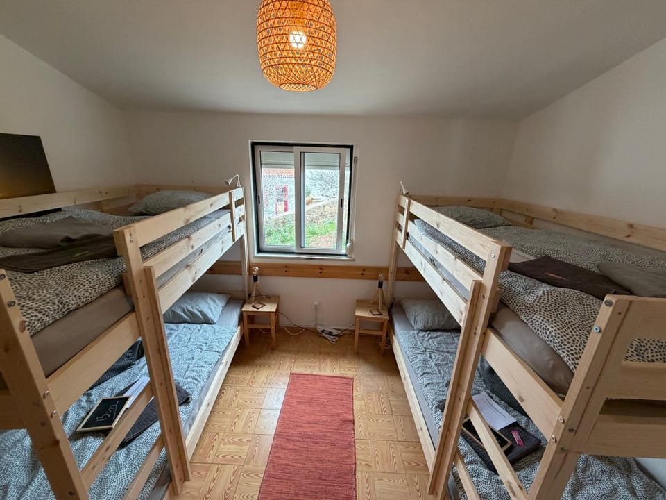 Bed, Photo of the whole room, Bedroom, bunk bed