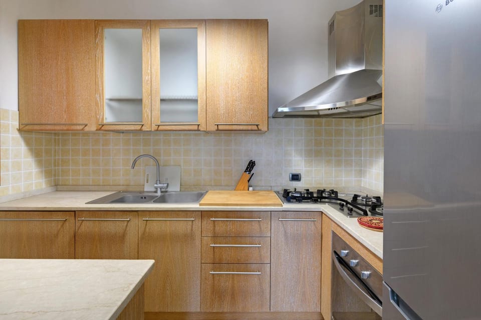 Kitchen or kitchenette, dishwasher, washing machine, kitchen