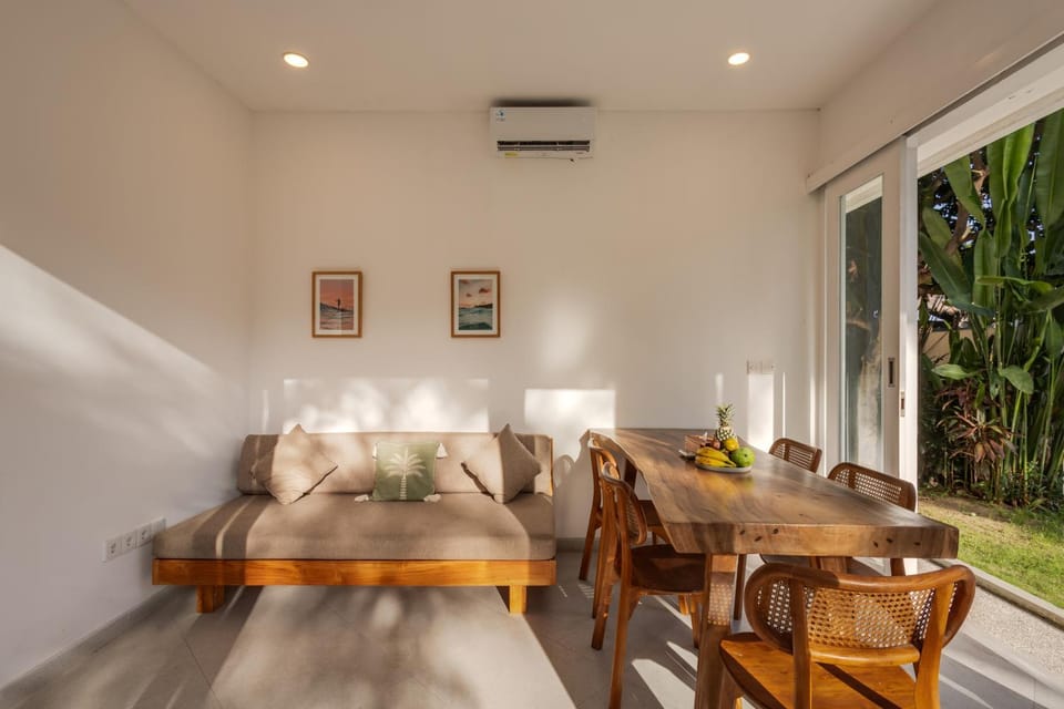 Kaizen NEW Modern 3BR Rooftop Cinema Canggu Villa in North Kuta