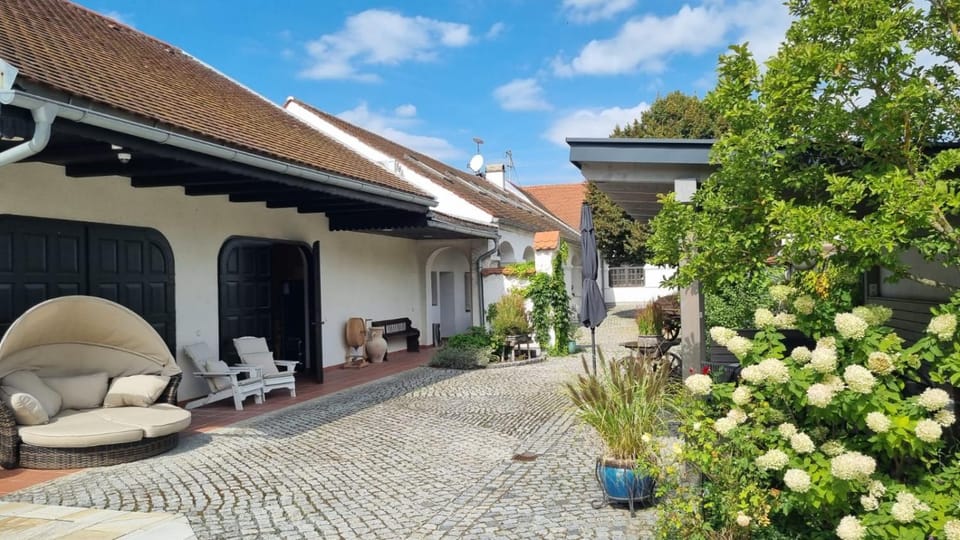 Property building, Patio