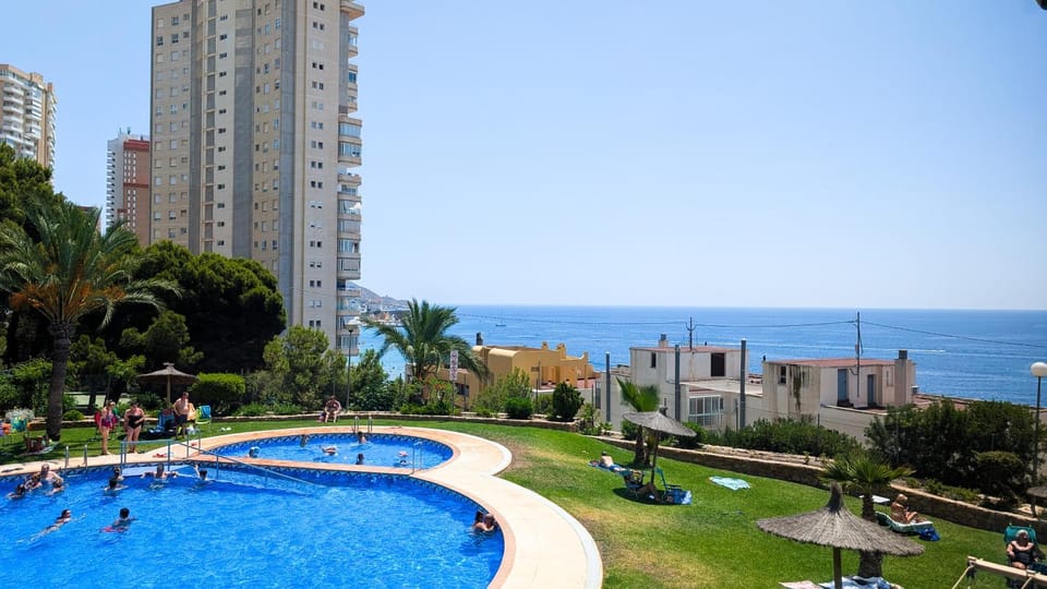 Pool view, Sea view, Swimming pool