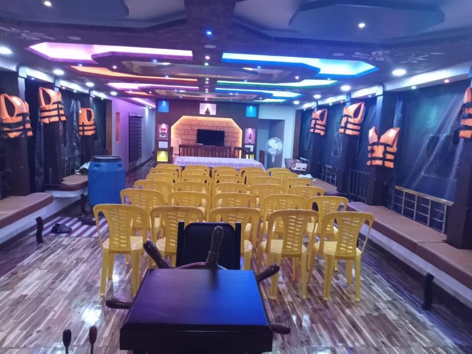 Ezhimala back water cruise Docked boat in Kerala