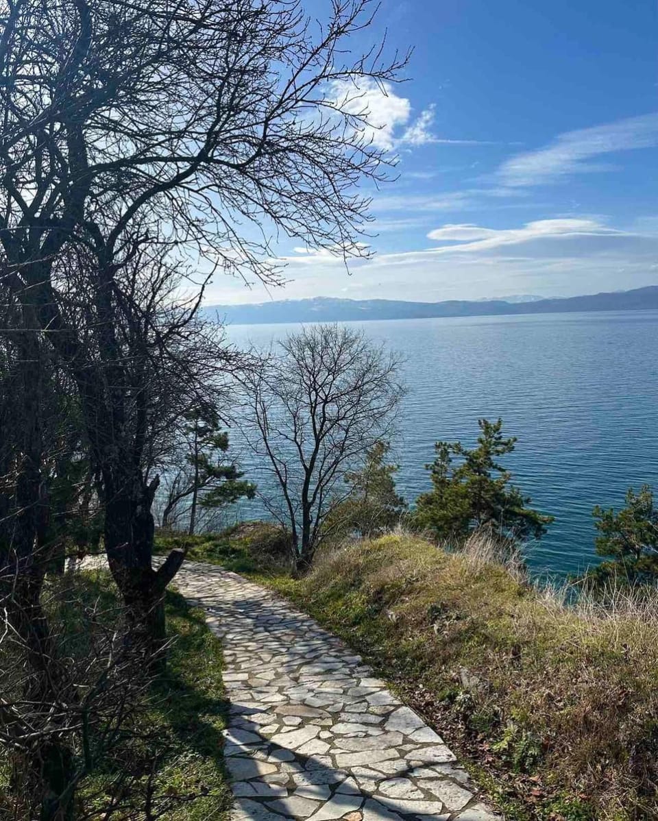 Natural landscape, Lake view