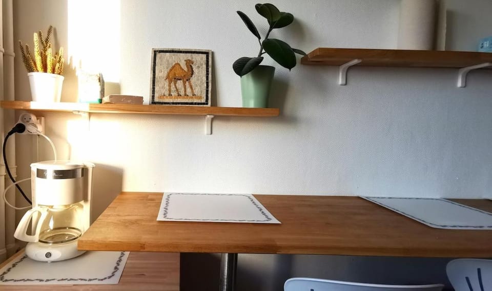 Cozy home with balcony at Lucie&Jeremie Gare Apartment in Troyes
