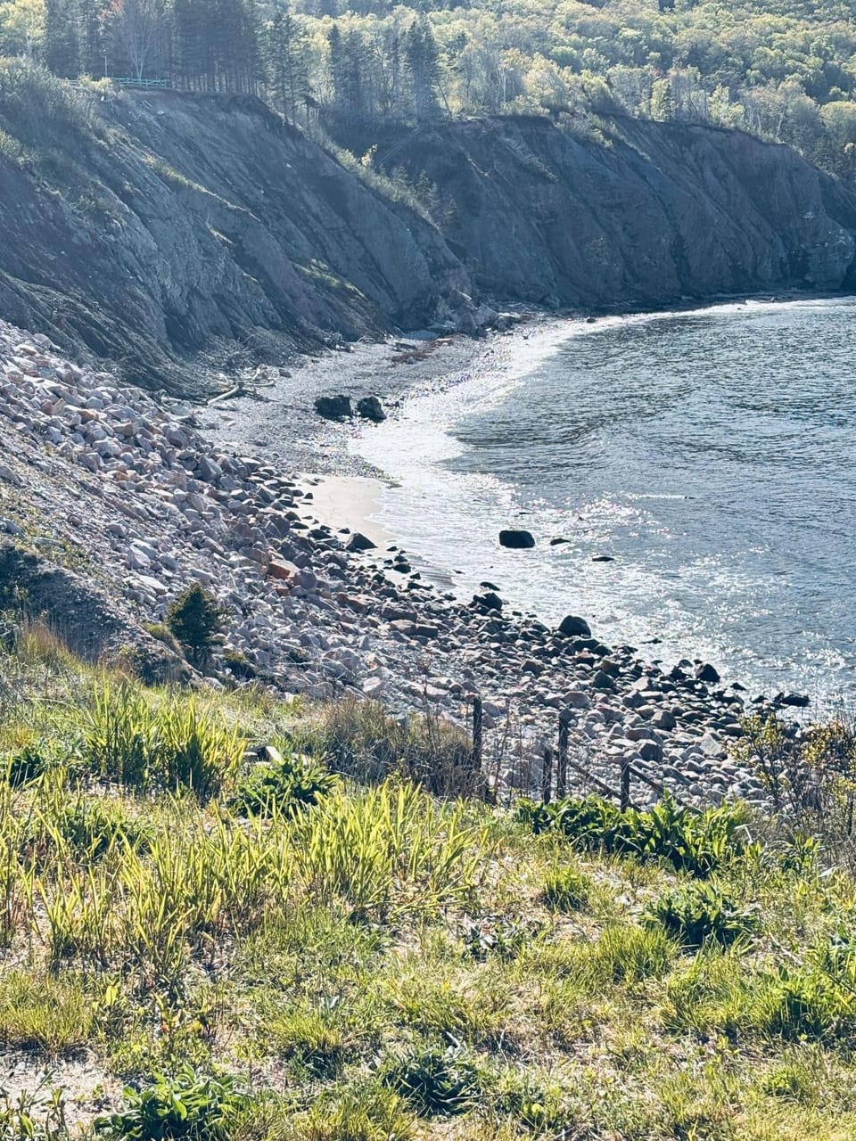 Aspy Bay Ocean Front Cottage House in Nova Scotia