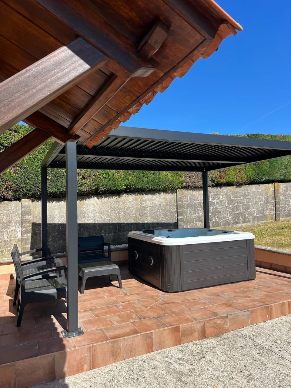 Casa con piscina y jacuzzi Abegondo A Coruña House in Galicia
