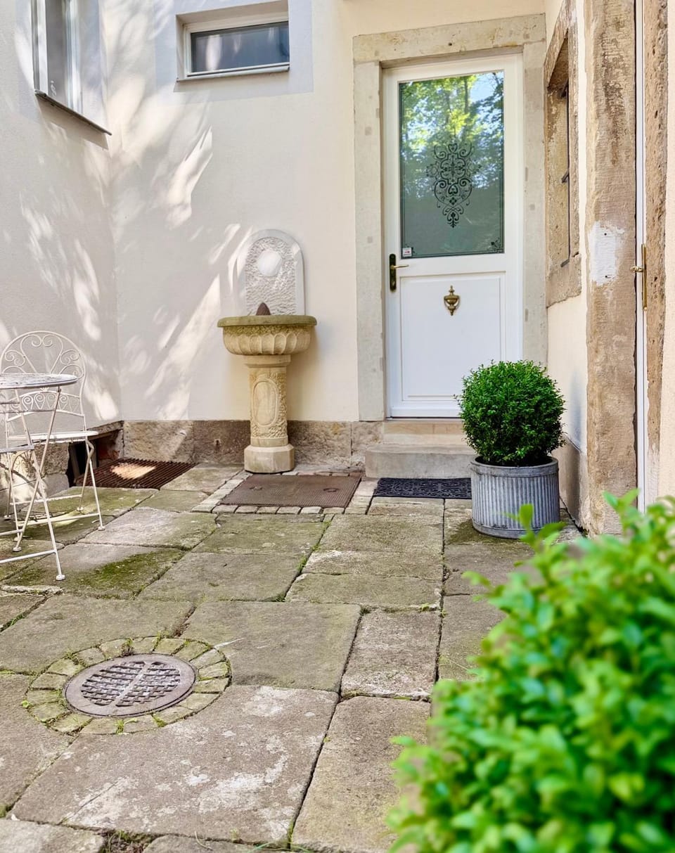 Property building, Patio