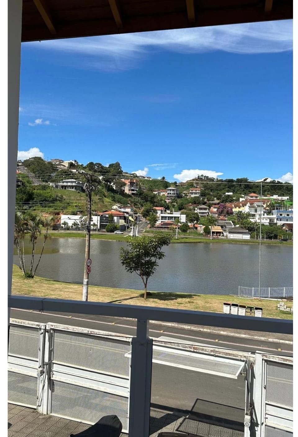 Natural landscape, Balcony/Terrace, Lake view