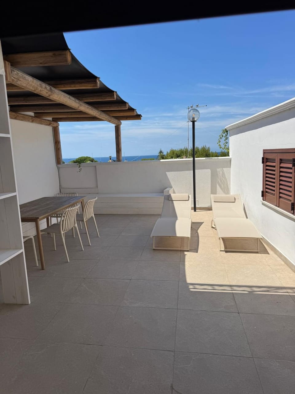Patio, Day, Natural landscape, View (from property/room), Balcony/Terrace, Dining area, Sea view