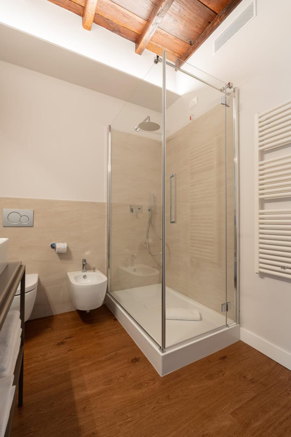 Shower, Toilet, Bathroom, towels