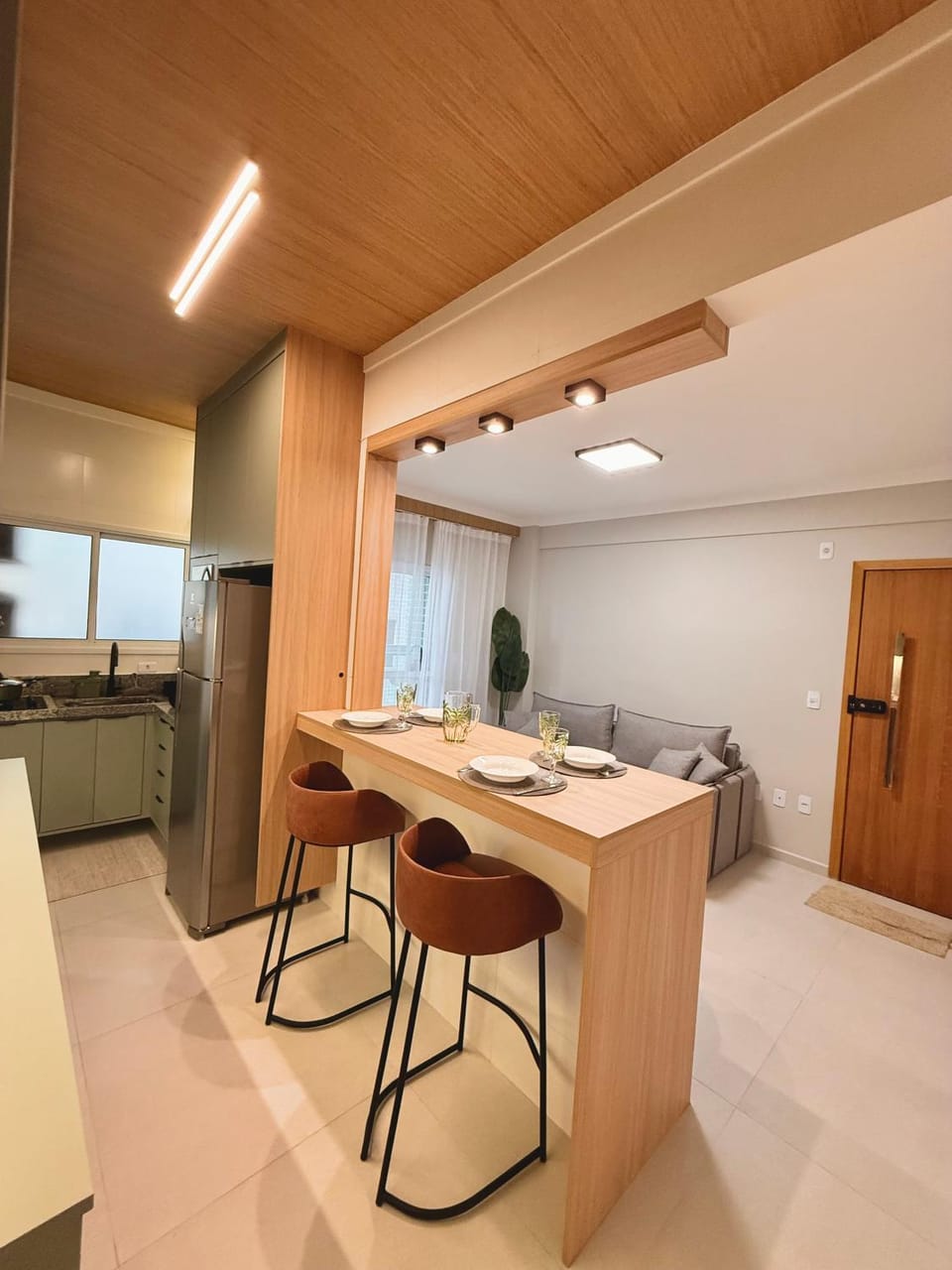 2 Suítes no Canto do Forte, 6 hóspedes, Garagem Apartment in Sao Paulo City
