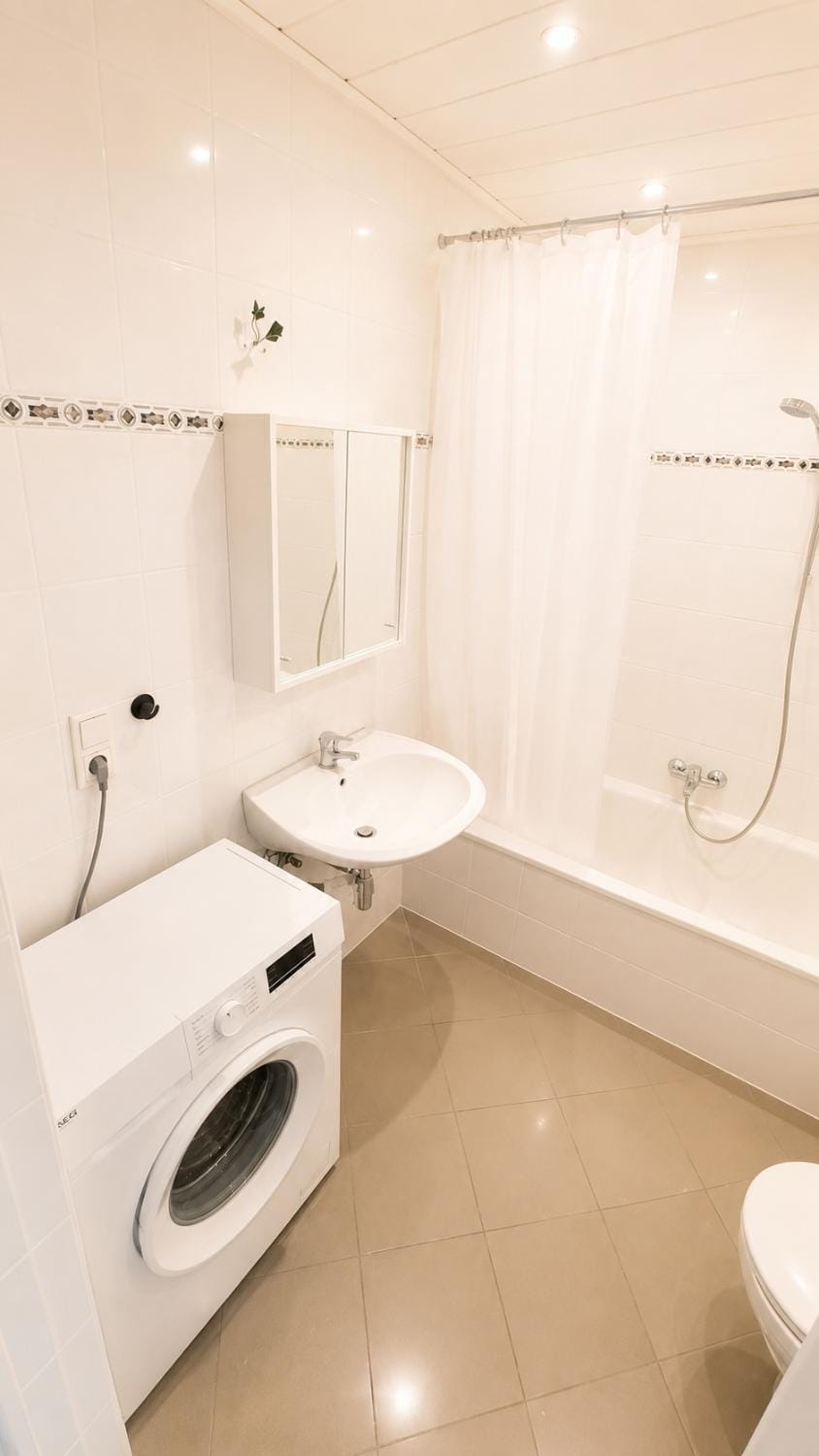 Toilet, Bathroom, Bath, washing machine