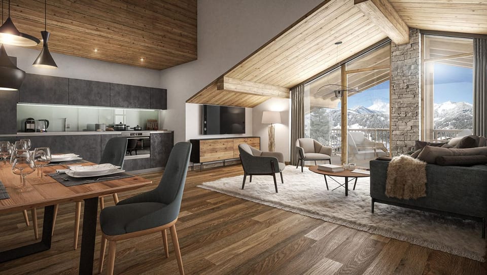 Living room, Dining area