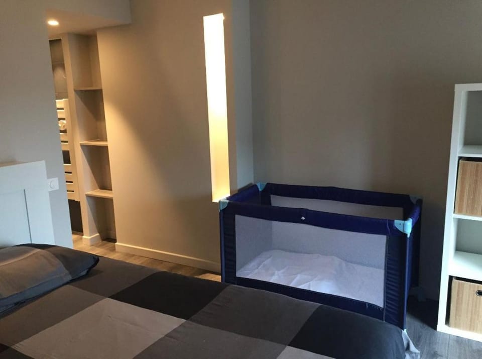Bed, Photo of the whole room, Bedroom, cot