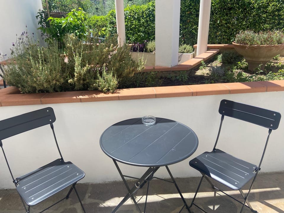 Patio, Garden view