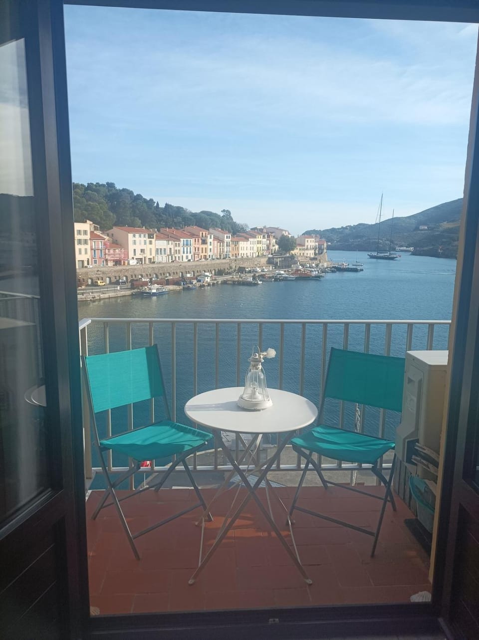 View (from property/room), Balcony/Terrace, Mountain view, Sea view