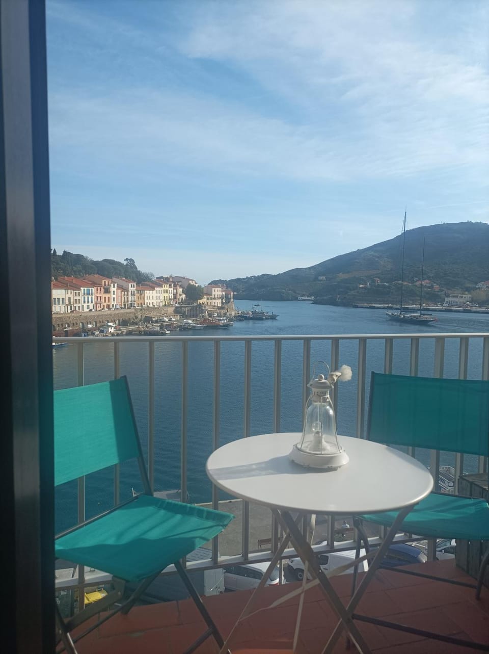 Natural landscape, View (from property/room), Balcony/Terrace, Dining area, Mountain view, Sea view