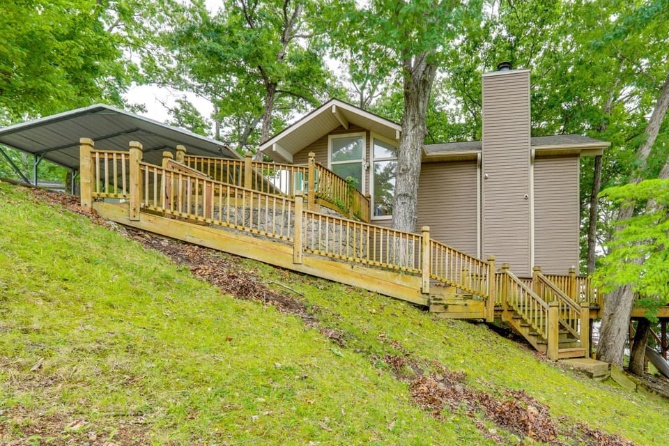 Dock & Lake Access! Family Escape in Osage Beach House in Lake of the Ozarks