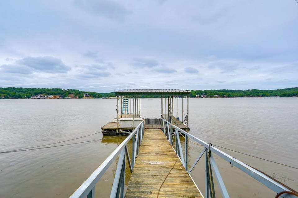 Dock & Lake Access! Family Escape in Osage Beach House in Lake of the Ozarks