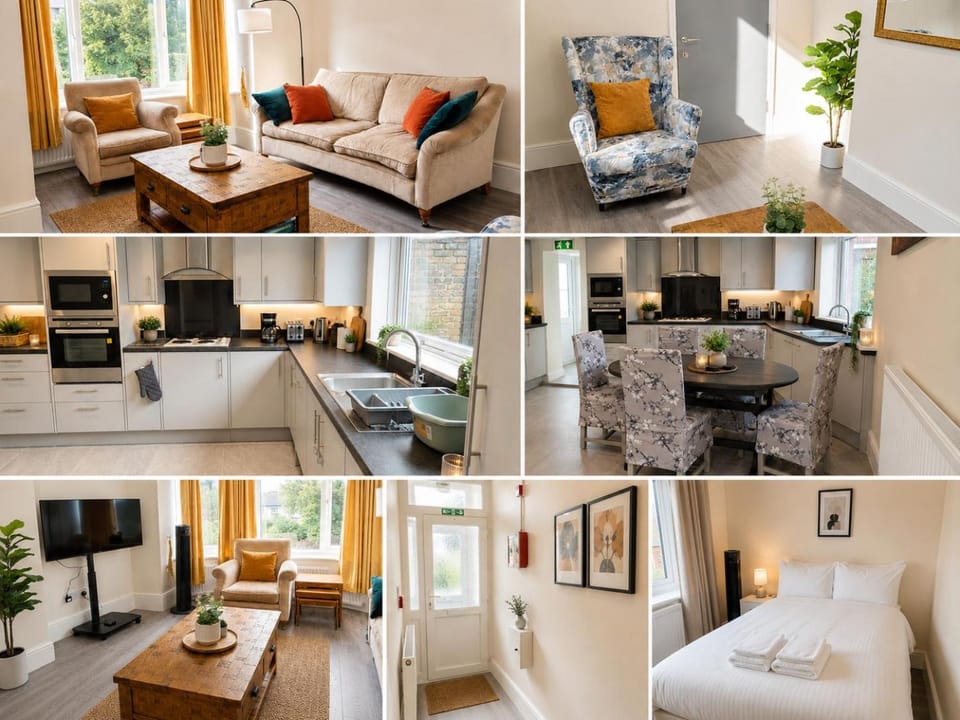Bed, TV and multimedia, Kitchen or kitchenette, Living room, Photo of the whole room, Seating area, Bedroom
