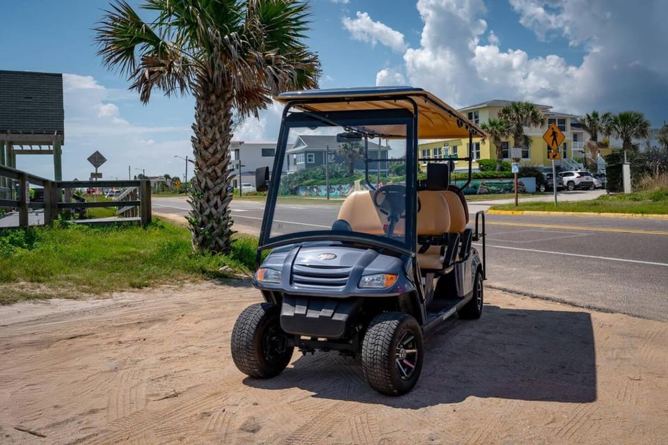 Beachfront Paradise|Surfboards|Golf Cart for rent House in Flagler Beach
