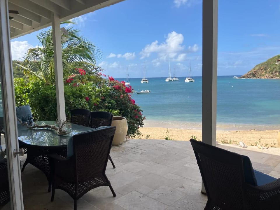 At the Beach Villa Beachfront Kayaks & SUPs House in Cruz Bay