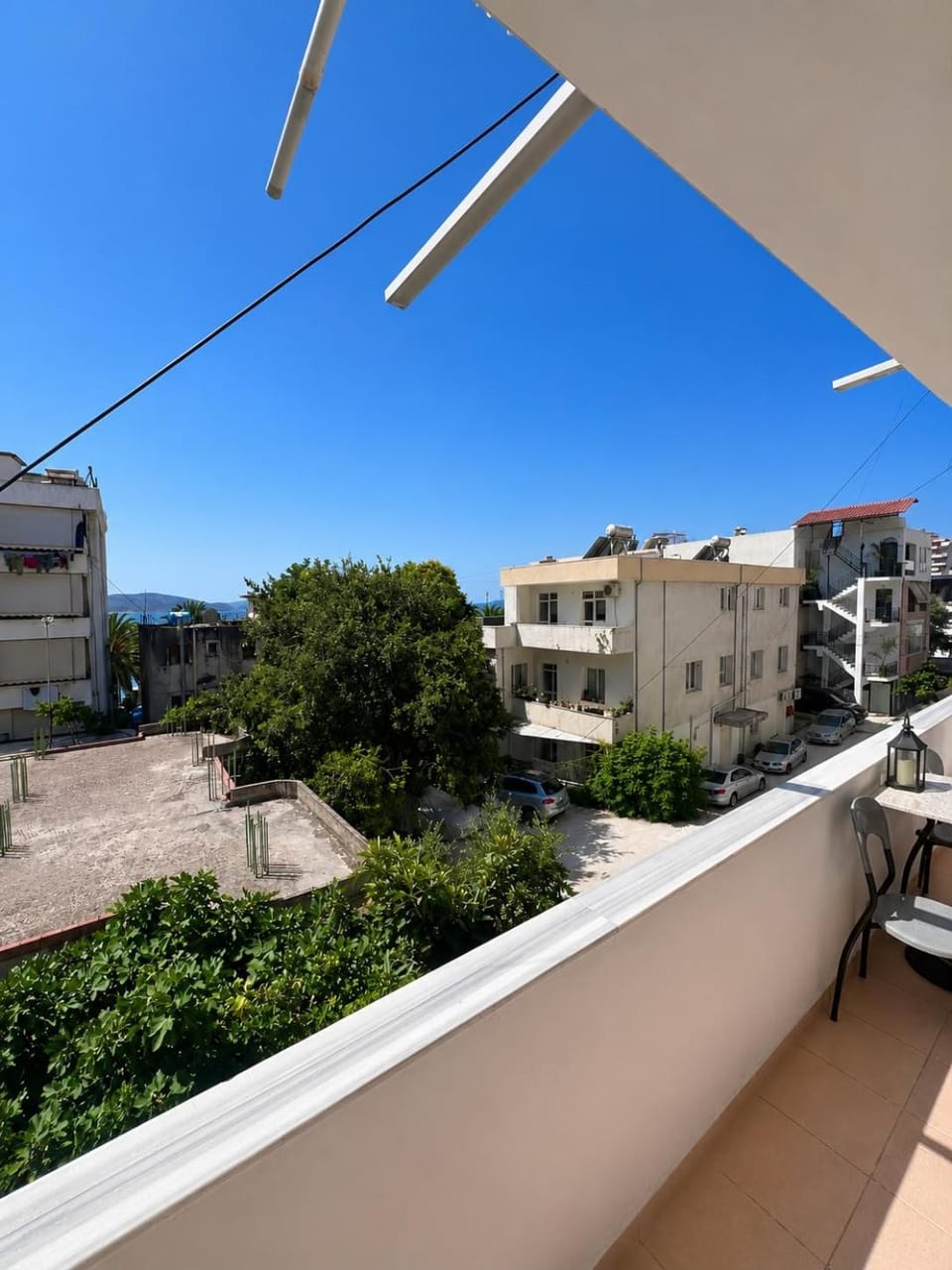 Property building, Day, View (from property/room), Balcony/Terrace, City view
