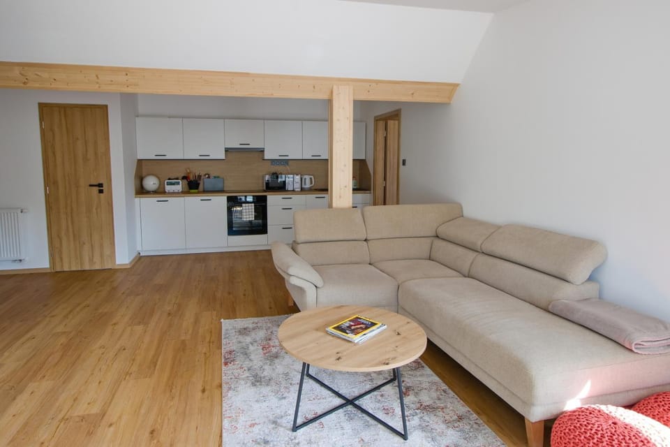 Kitchen or kitchenette, Living room