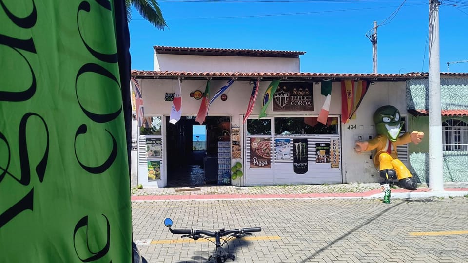 Pousada Solar da Costa 1908 AP AC cama de casal e treliche Apartment in Serra