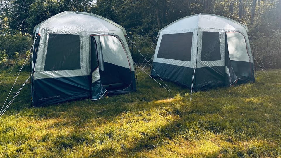 Namioty w lesie Luxury tent in Lower Silesian Voivodeship