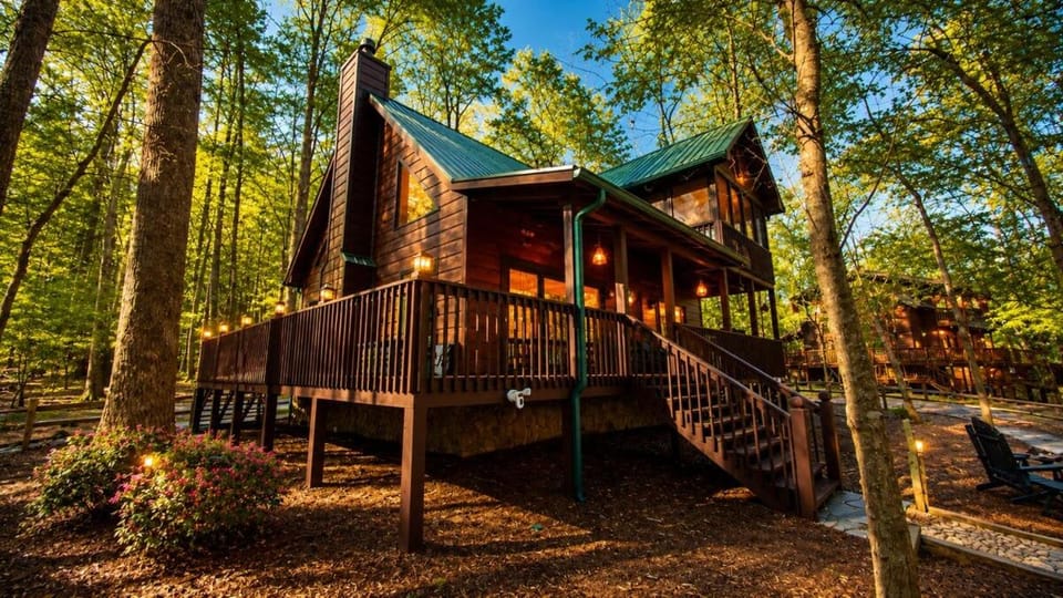 Mystic River Cottage In The Coosawattee Resort House in Georgia