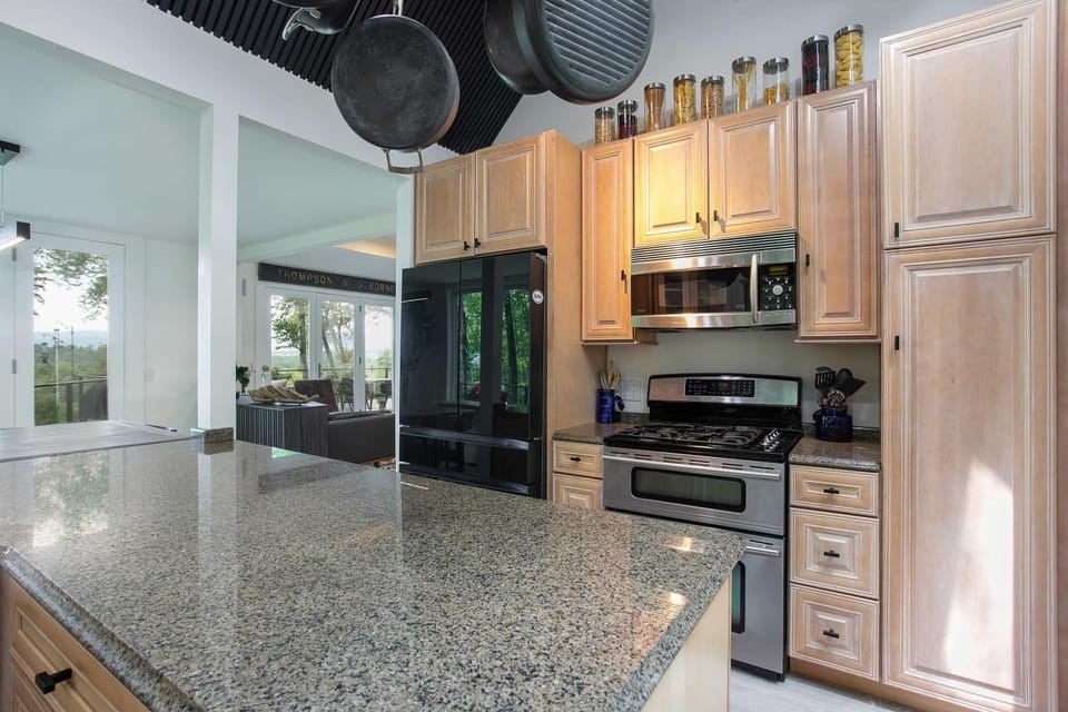 Hilltop Escape with Views & Hot Tub House in New Marlborough
