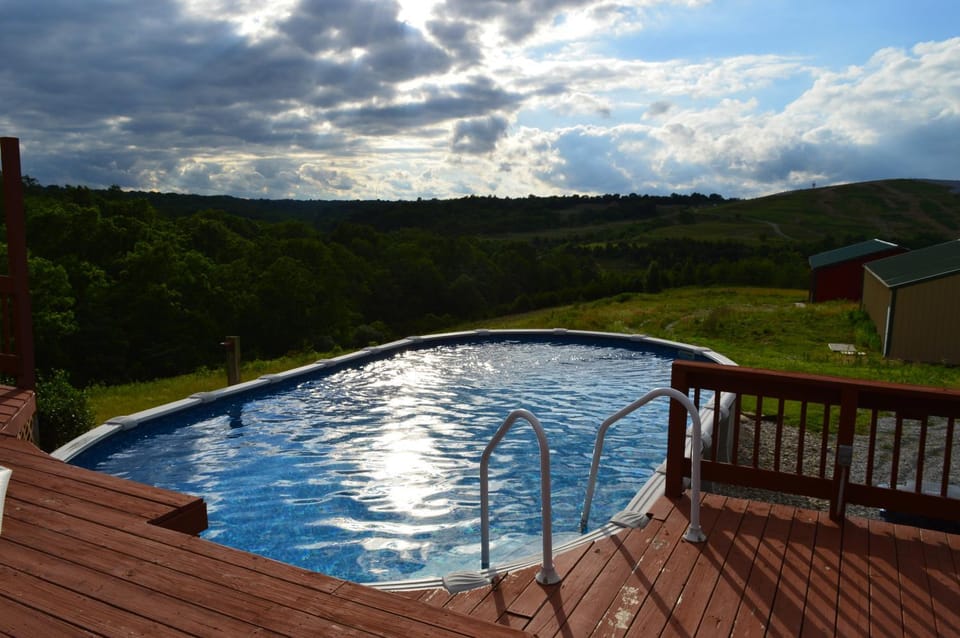 Pool view, Swimming pool