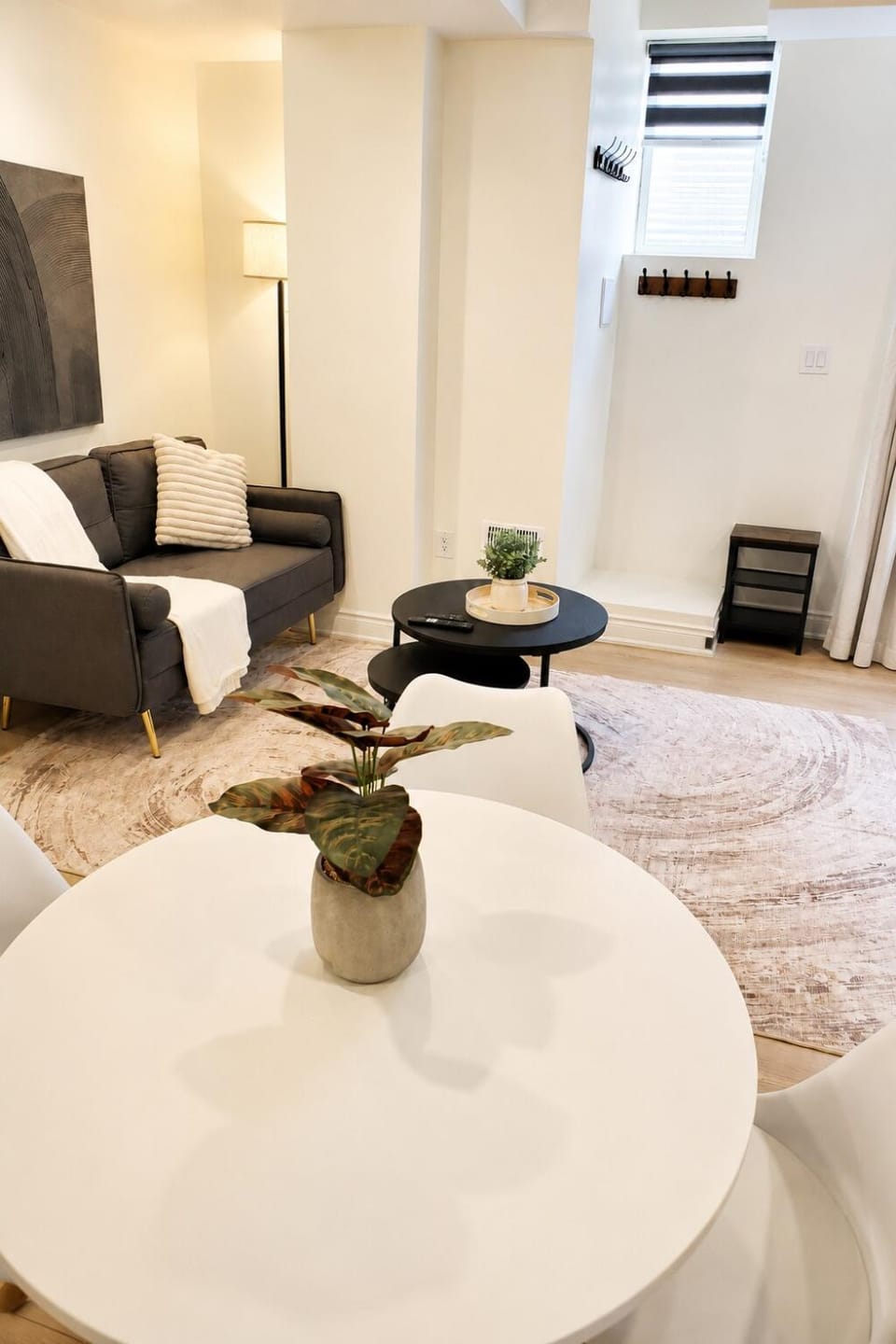New 2BR Central AC Laundry Private Entry Parking Apartment in Burlington